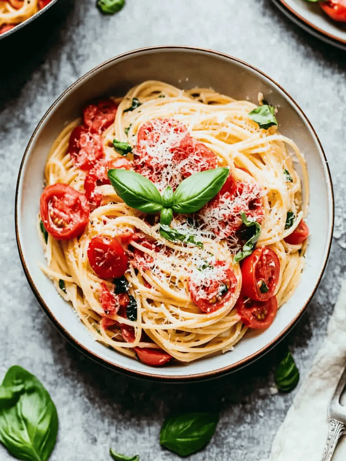Delicious Tomato Basil Pasta Ready in 20 Minutes