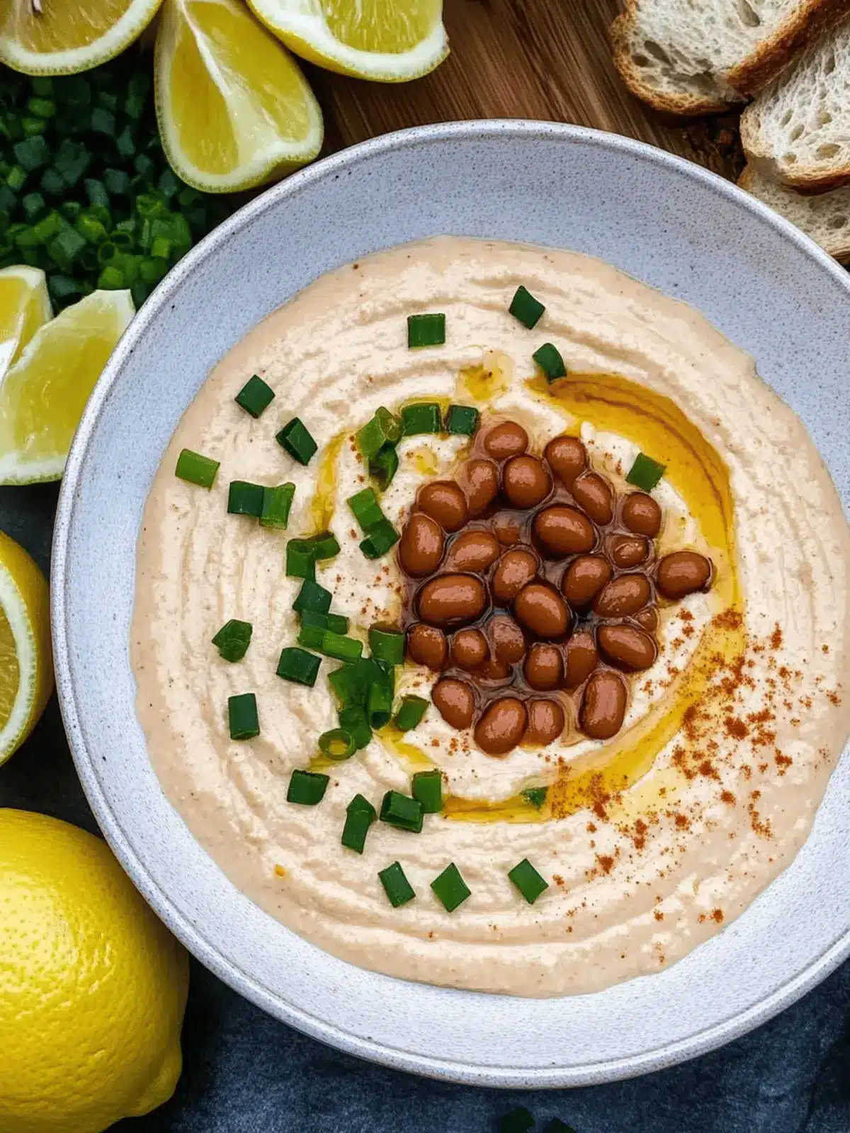 Savory Hot Honey Bean Whipped Ricotta Dip for Easy Entertaining 5 Hot Honey Bean Whipped Ricotta Dip