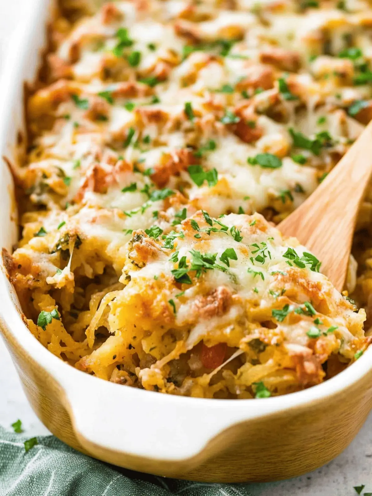 Spaghetti Squash Casserole