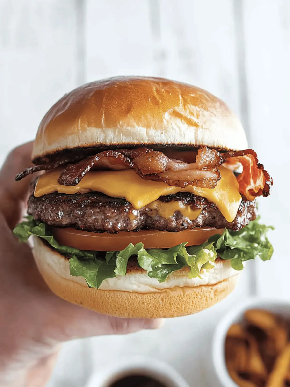 Bacon Cheddar Burger