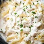 Crock Pot Chicken Alfredo