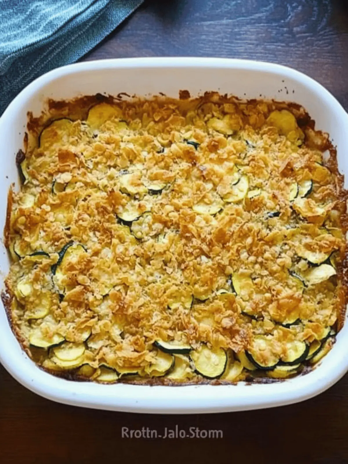 Crispy Zucchini Casserole