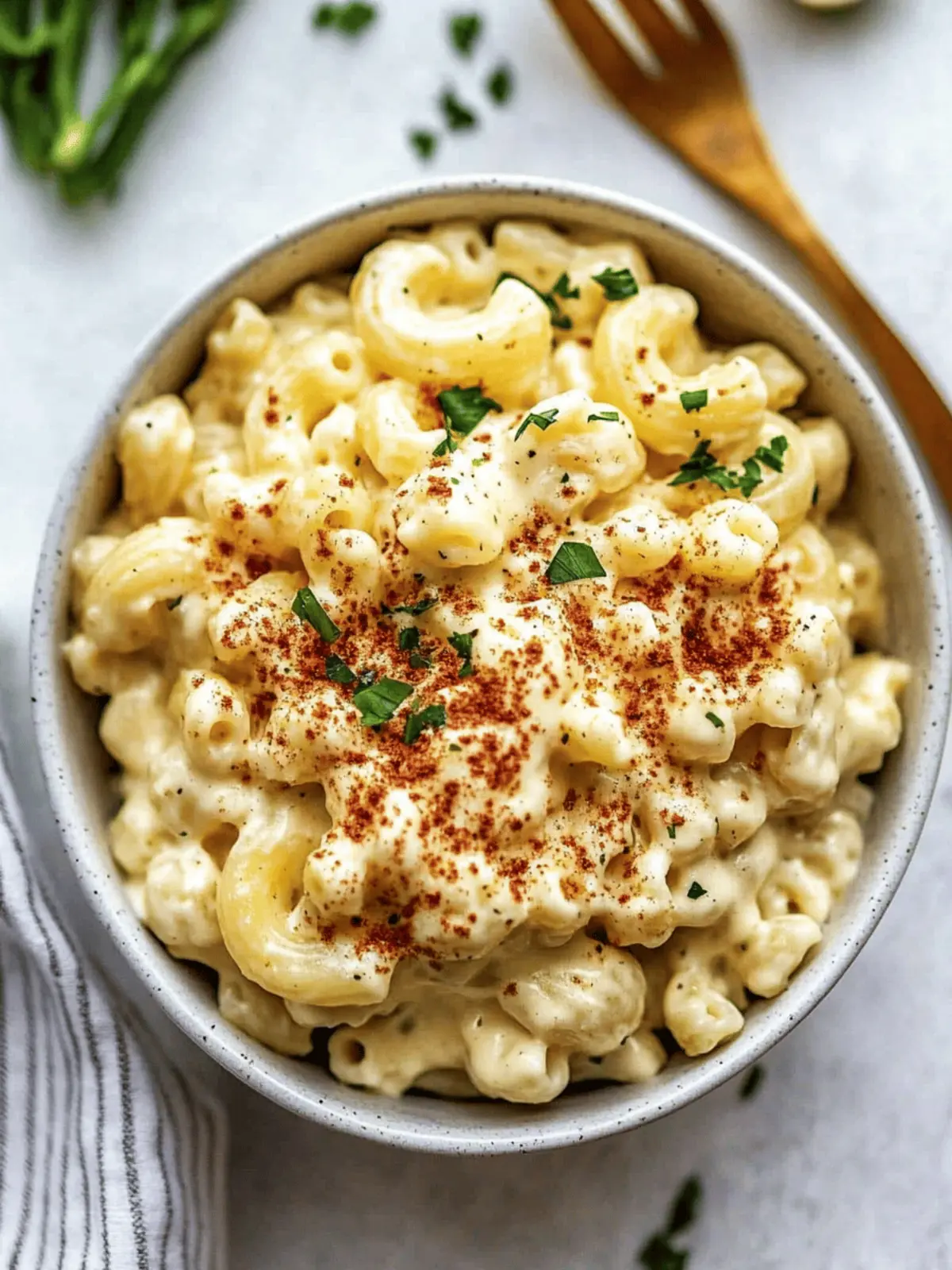 Vegan Cauliflower Mac and Cheese (25 minutes!)
