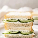 Classic Cream Cheese & English Cucumber Sandwich