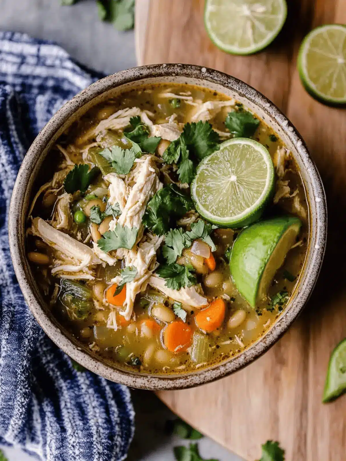 Slow Cooker White Chicken Chili (Dairy-Free)