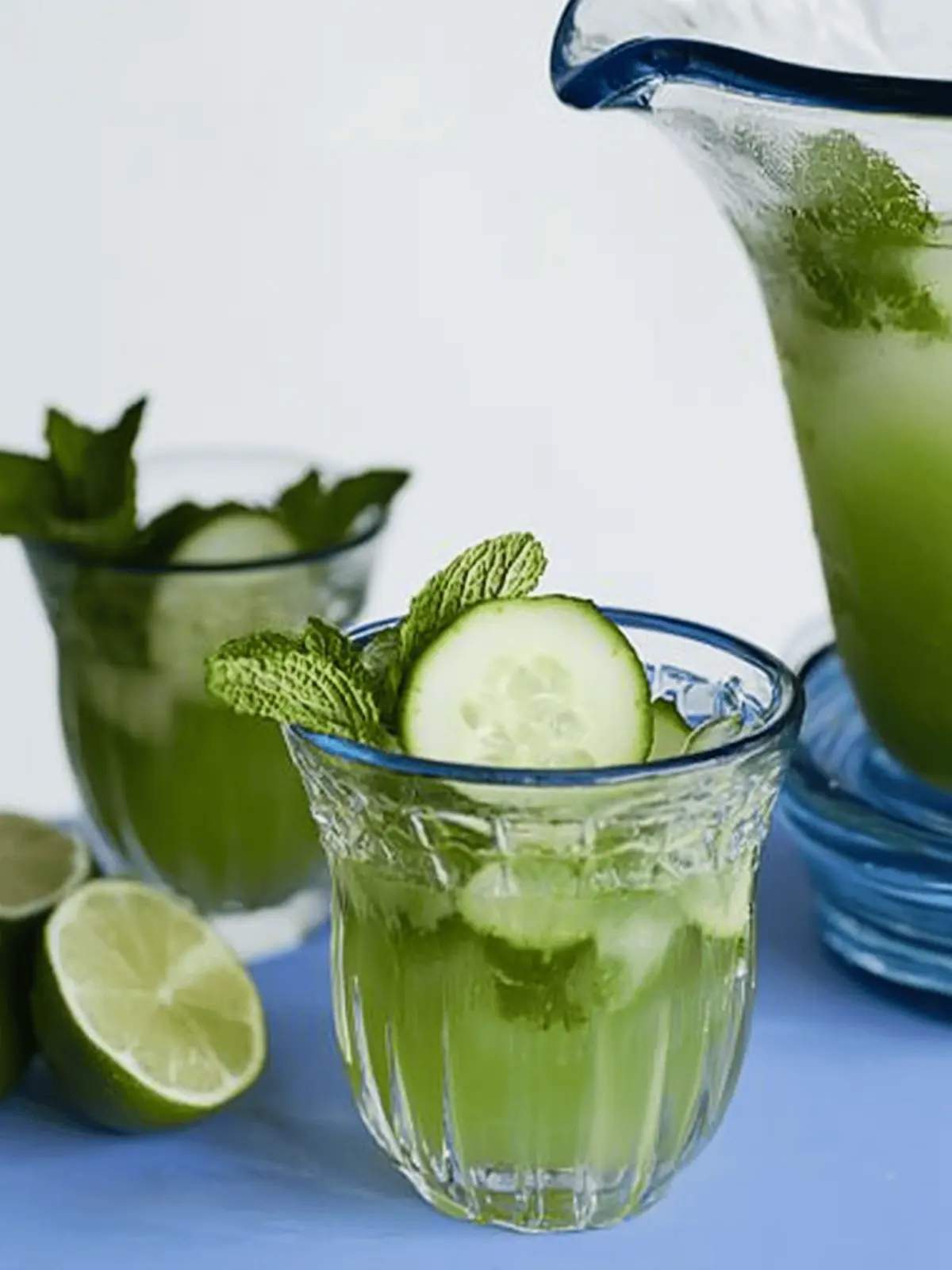 Cucumber Mint Lime Agua Fresca