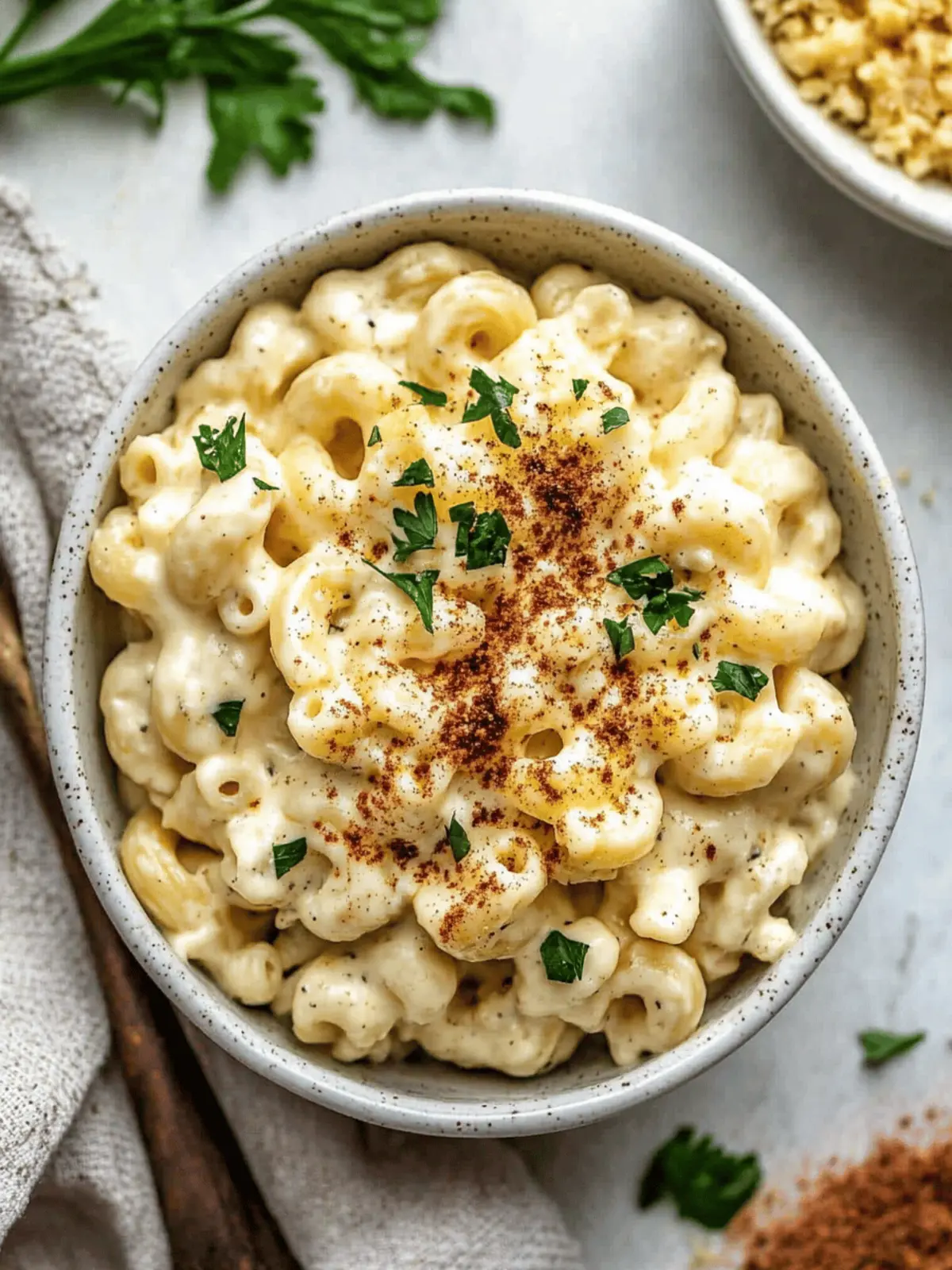 Vegan Cauliflower Mac and Cheese (25 minutes!)