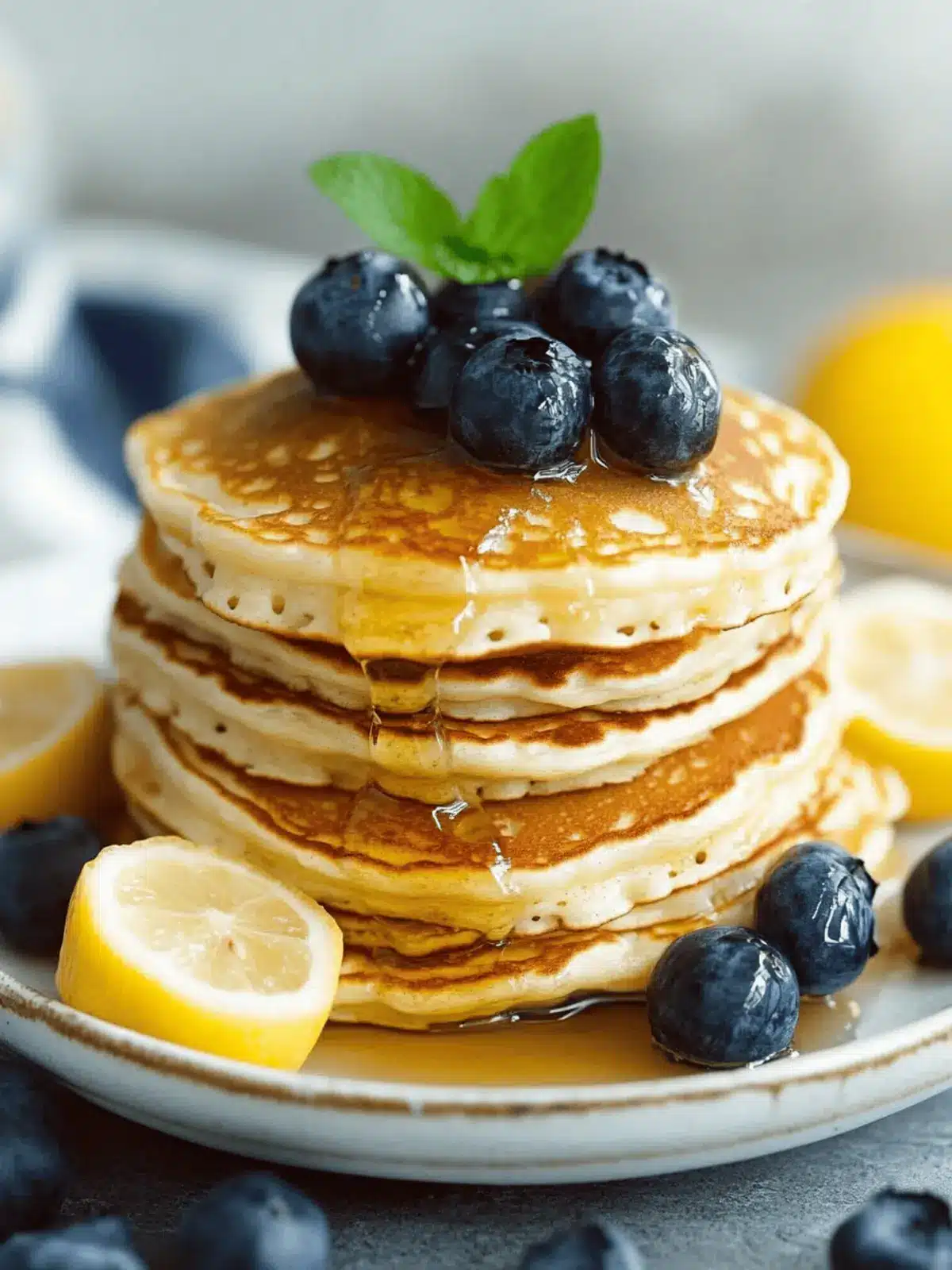 Lemon Ricotta Pancakes