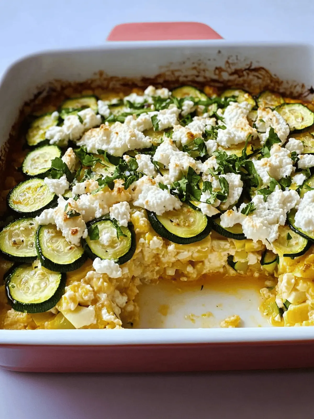 Layered Mediterranean Zucchini Casserole Recipe