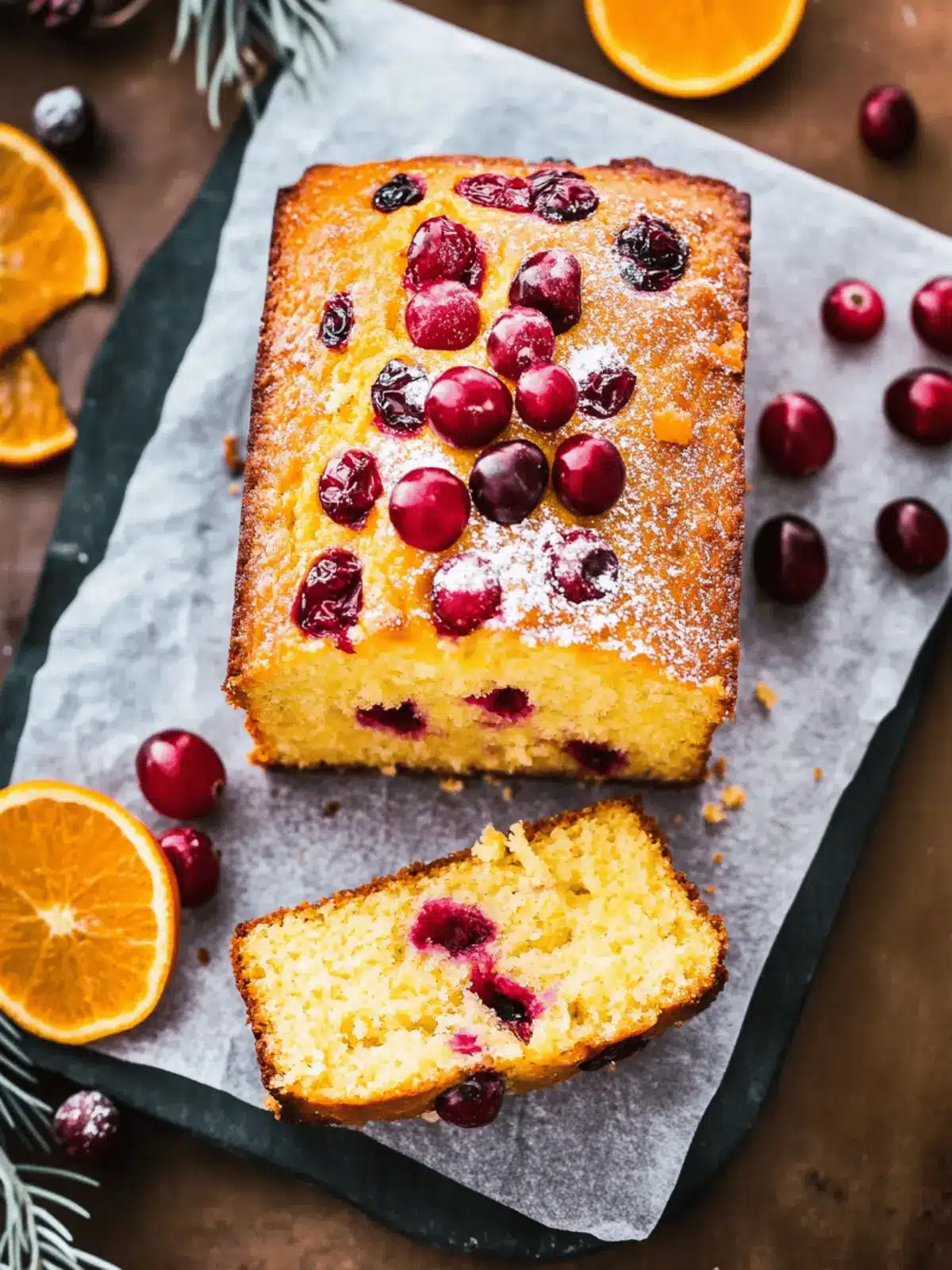 Cranberry Orange Bread