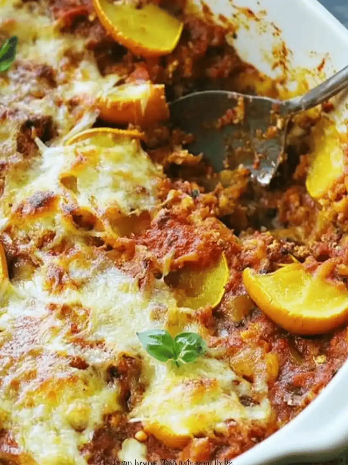 Savor This Summer Squash Casserole with Tomatoes and Mozzarella