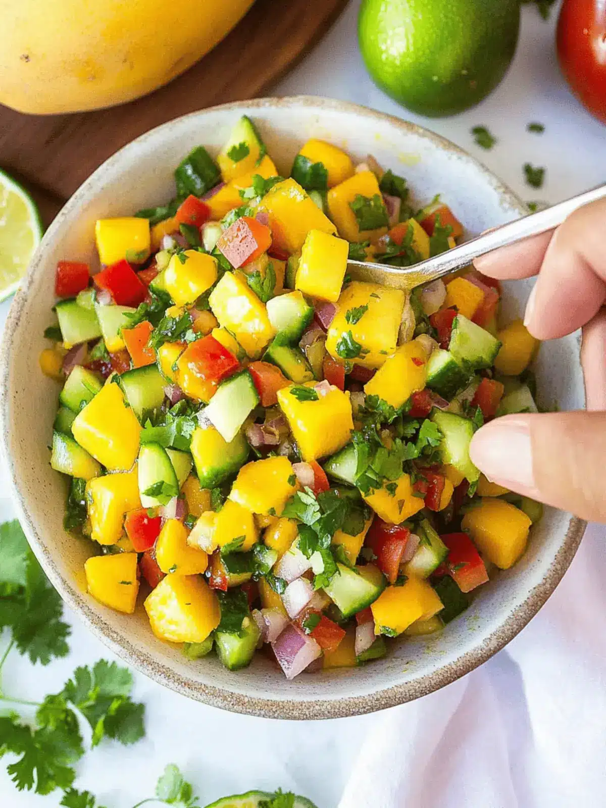 Cucumber Mango Salsa: A Fresh Twist for Summer Gatherings