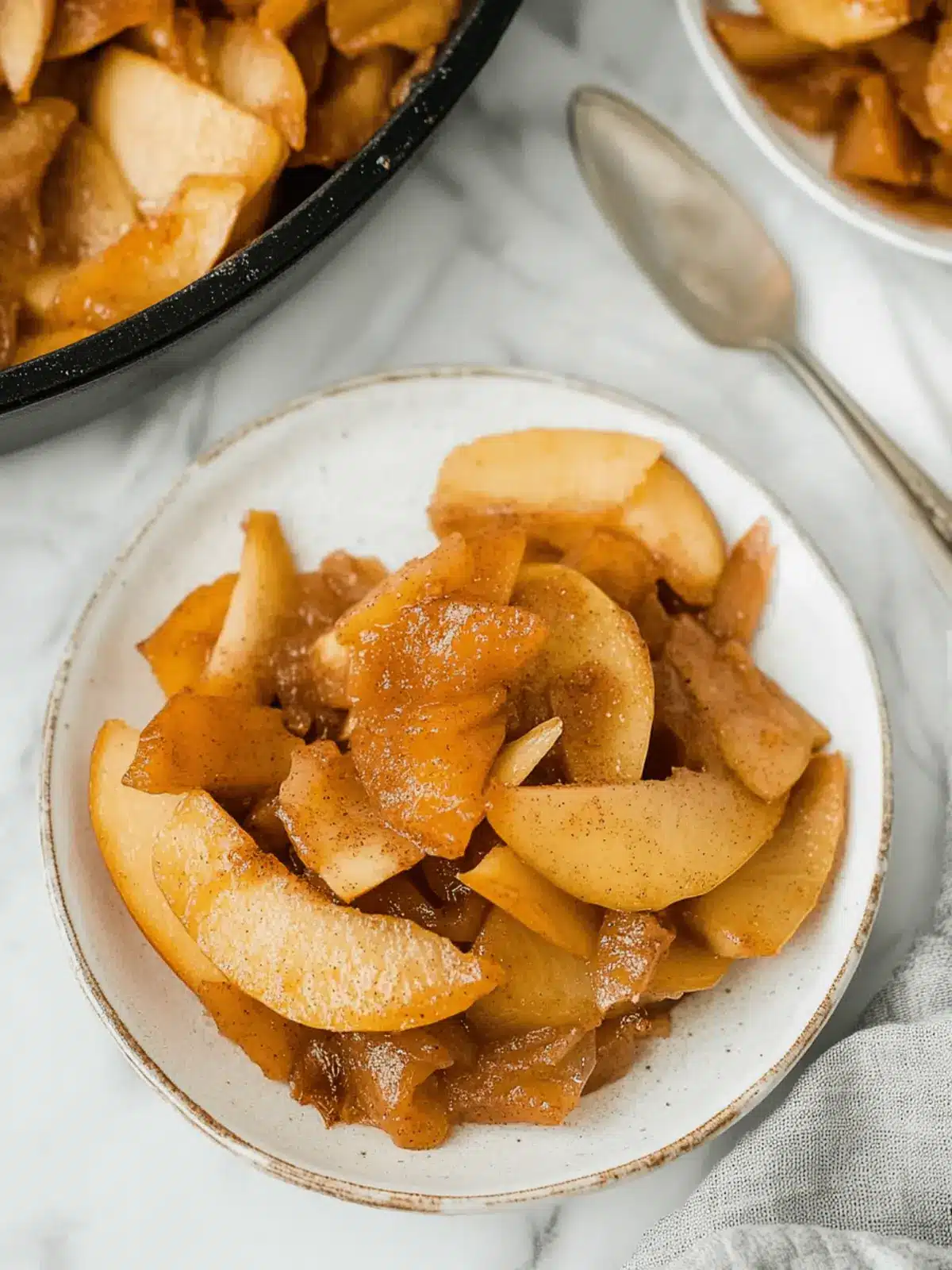 Cinnamon Baked Apple Slices