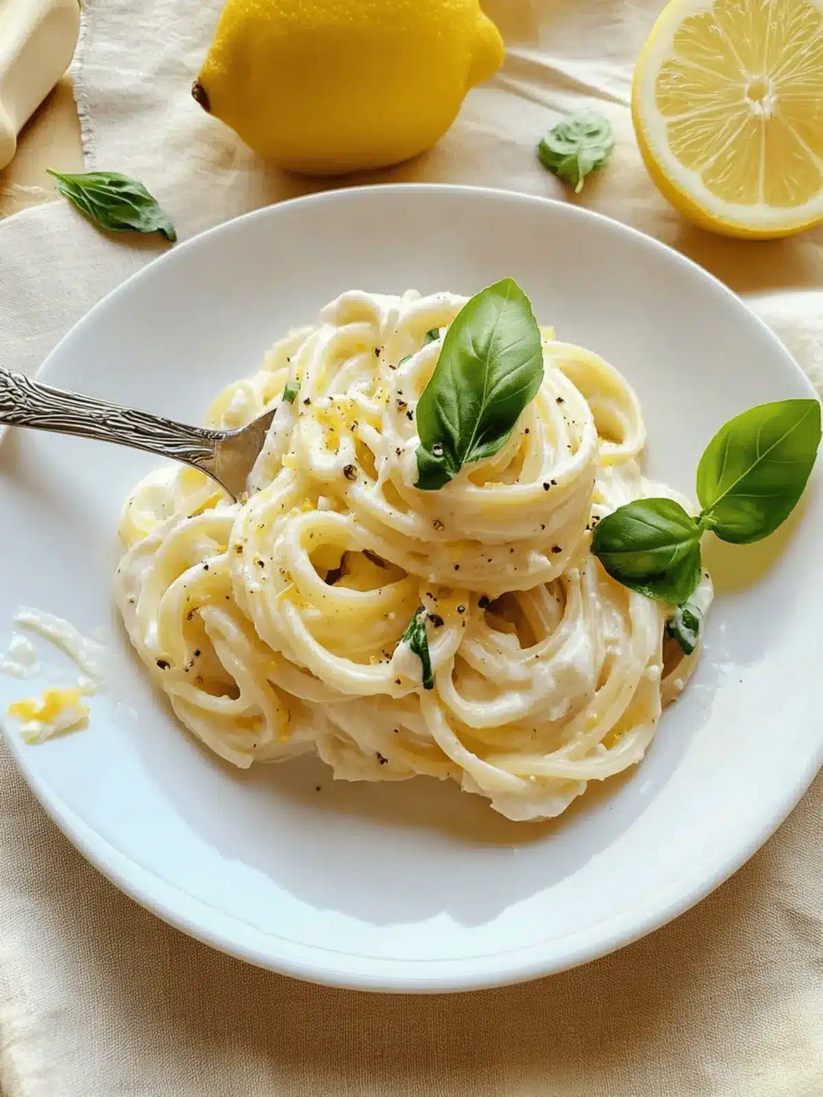 Lemon Ricotta Pasta (Pasta al Limone)