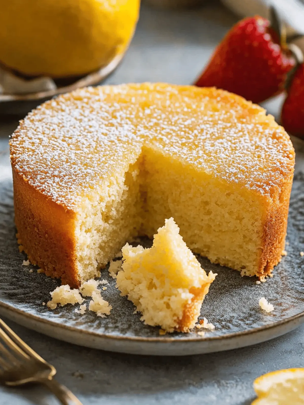 Lemon Ricotta Cake