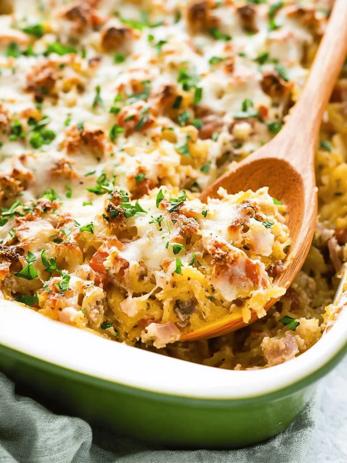 Spaghetti Squash Casserole