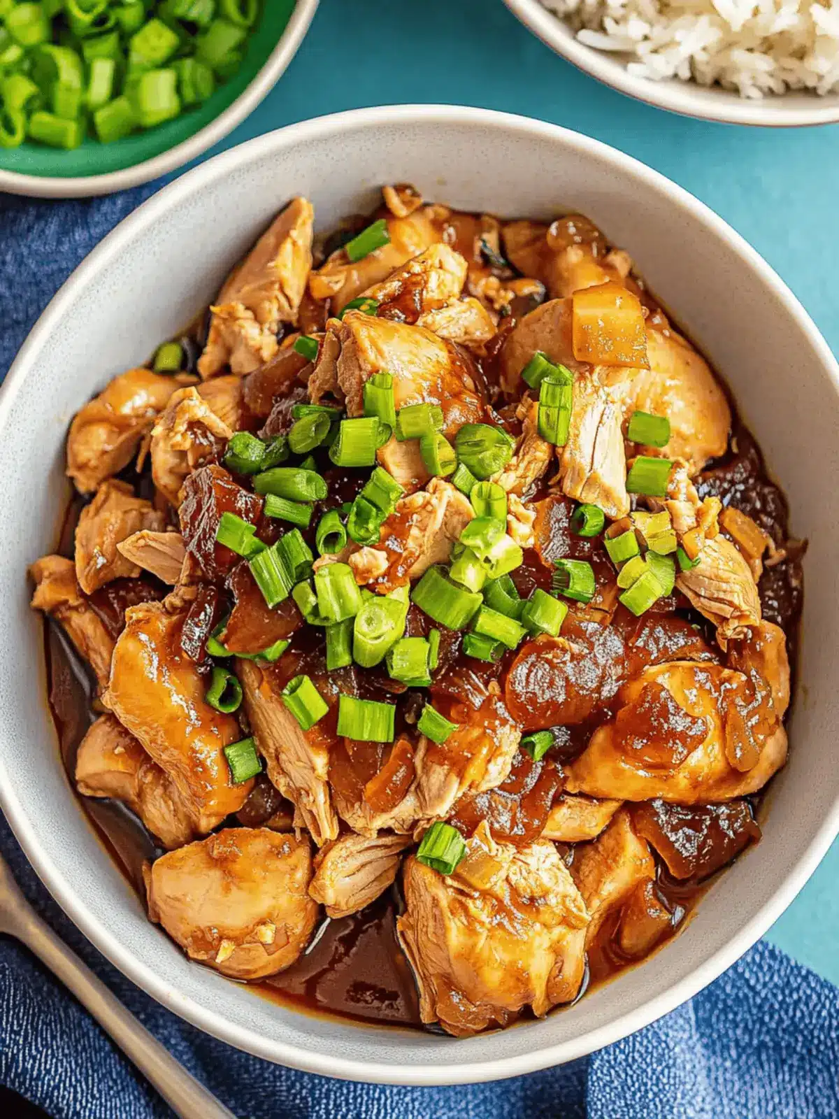 Slow Cooker Honey Garlic Chicken