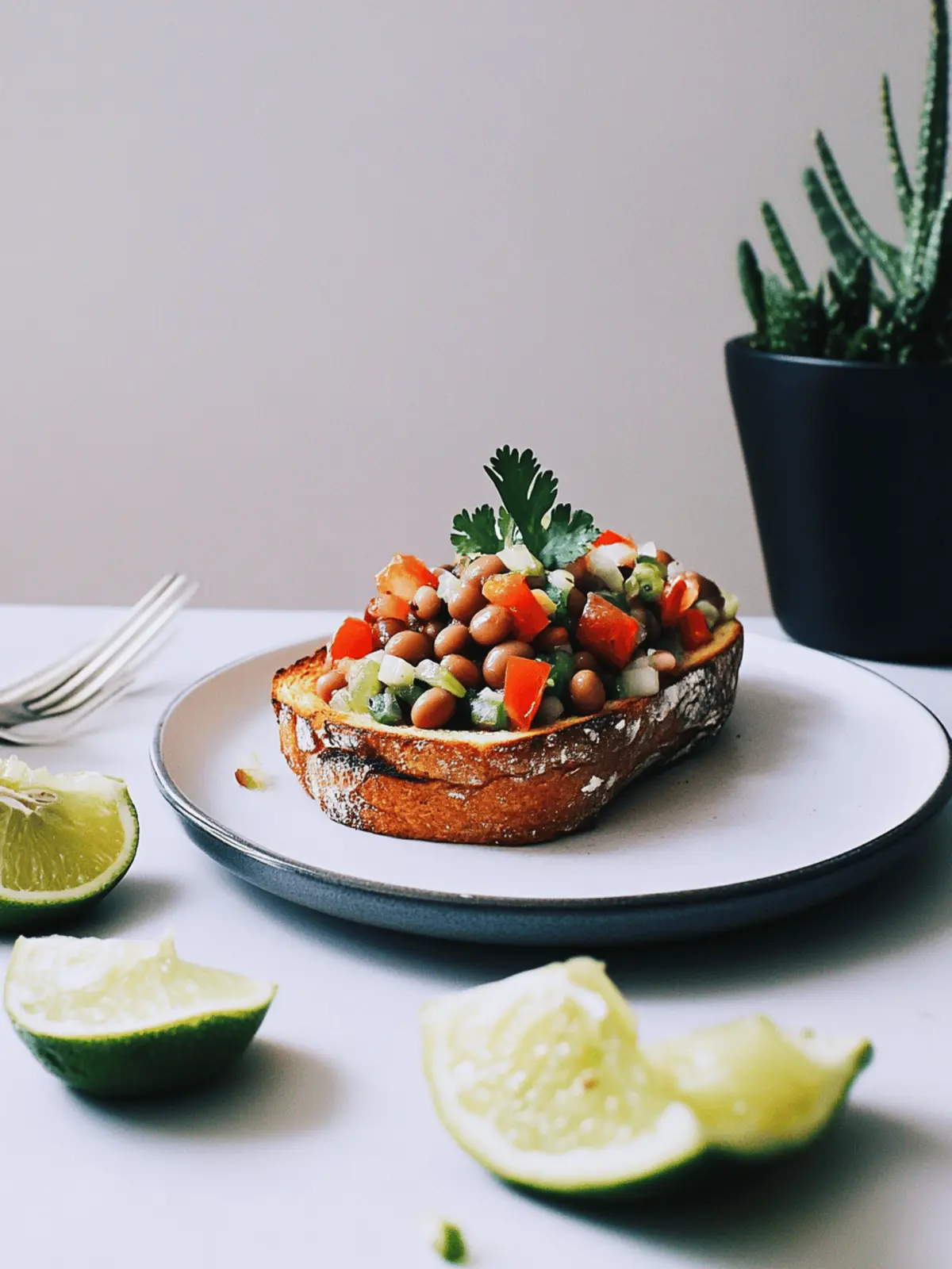 Mouthwatering Molletes: Mexican Beans on Toast Delight