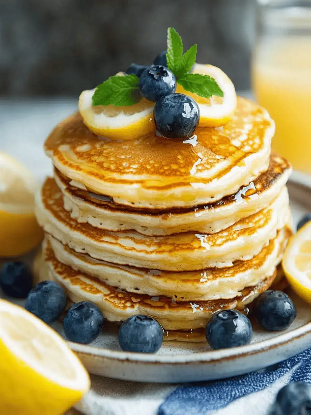 Lemon Ricotta Pancakes