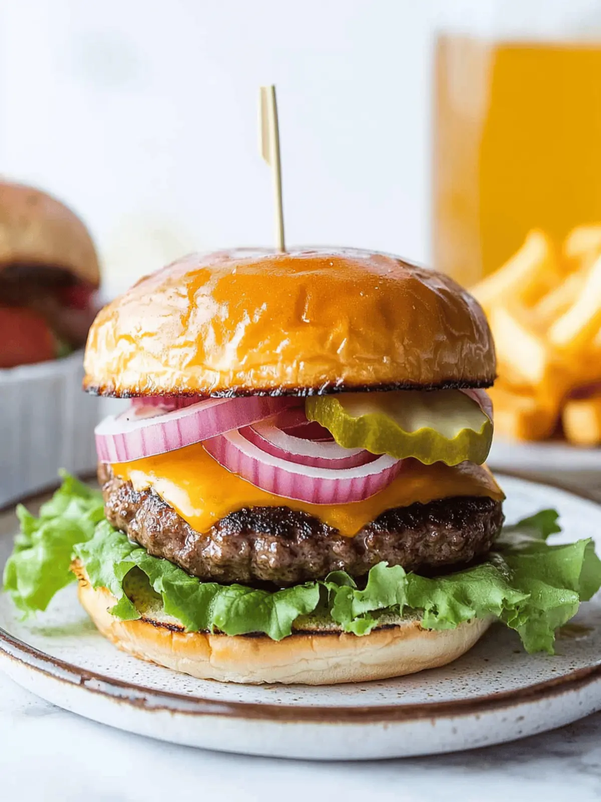 Classic Beef Burgers