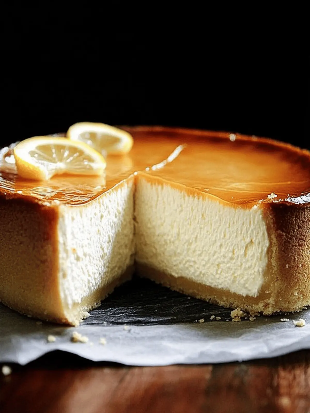Lemon-Ricotta Cheesecake