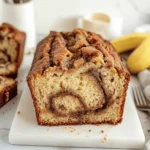 Cinnamon Swirled Banana Bread