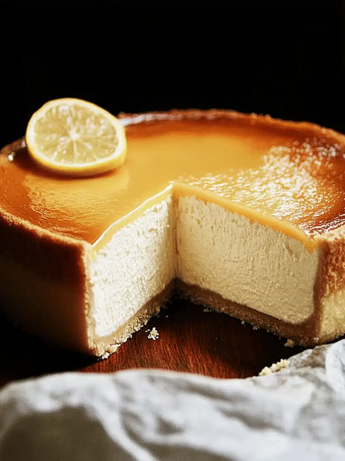 Lemon-Ricotta Cheesecake