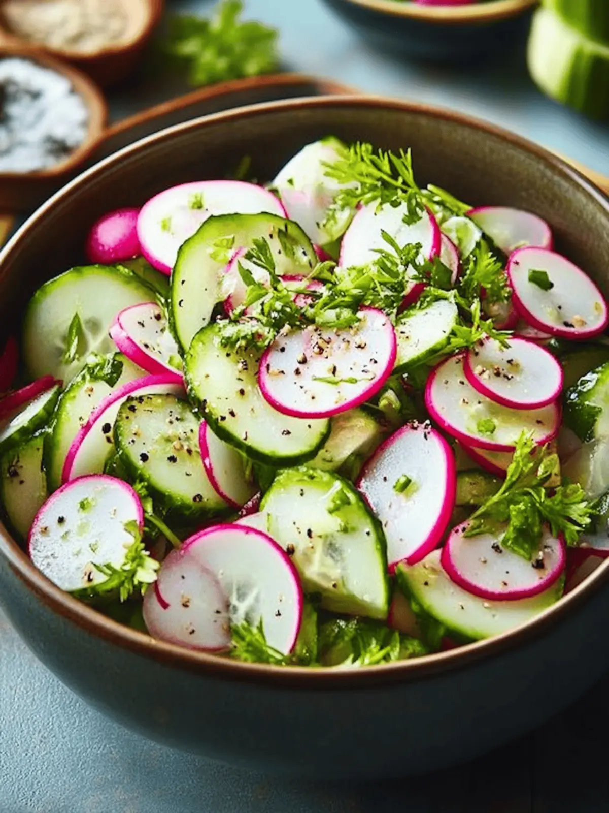 Crispy Cucumber Radish Slaw: Refreshing & Healthy Delight