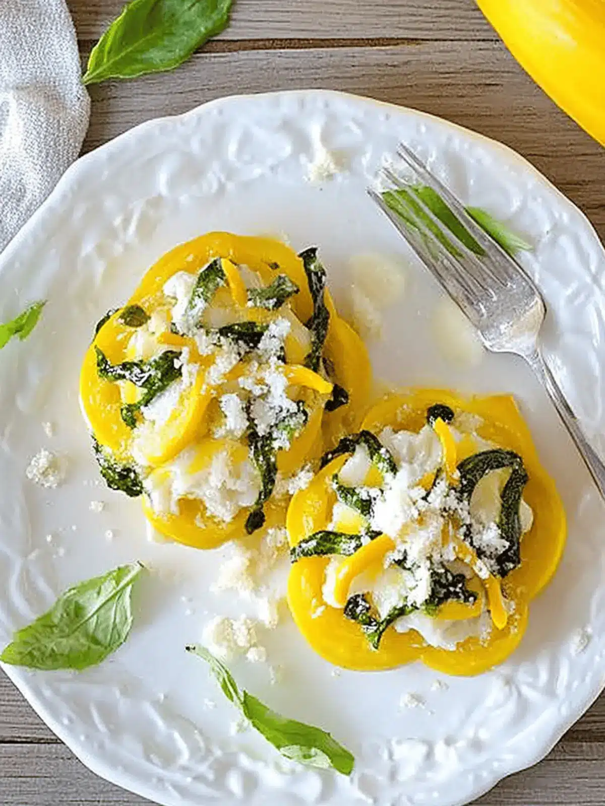 Stuffed Pattypan Squash: A Cheesy Veggie Delight to Savor