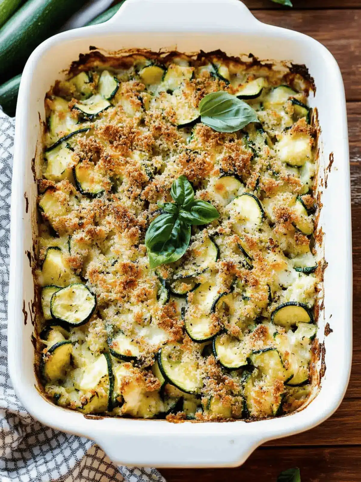 Easy Zucchini Casserole Recipe