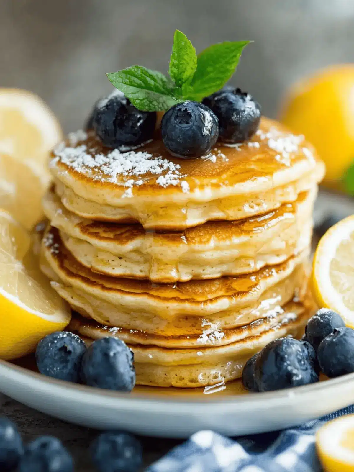 Lemon Ricotta Pancakes