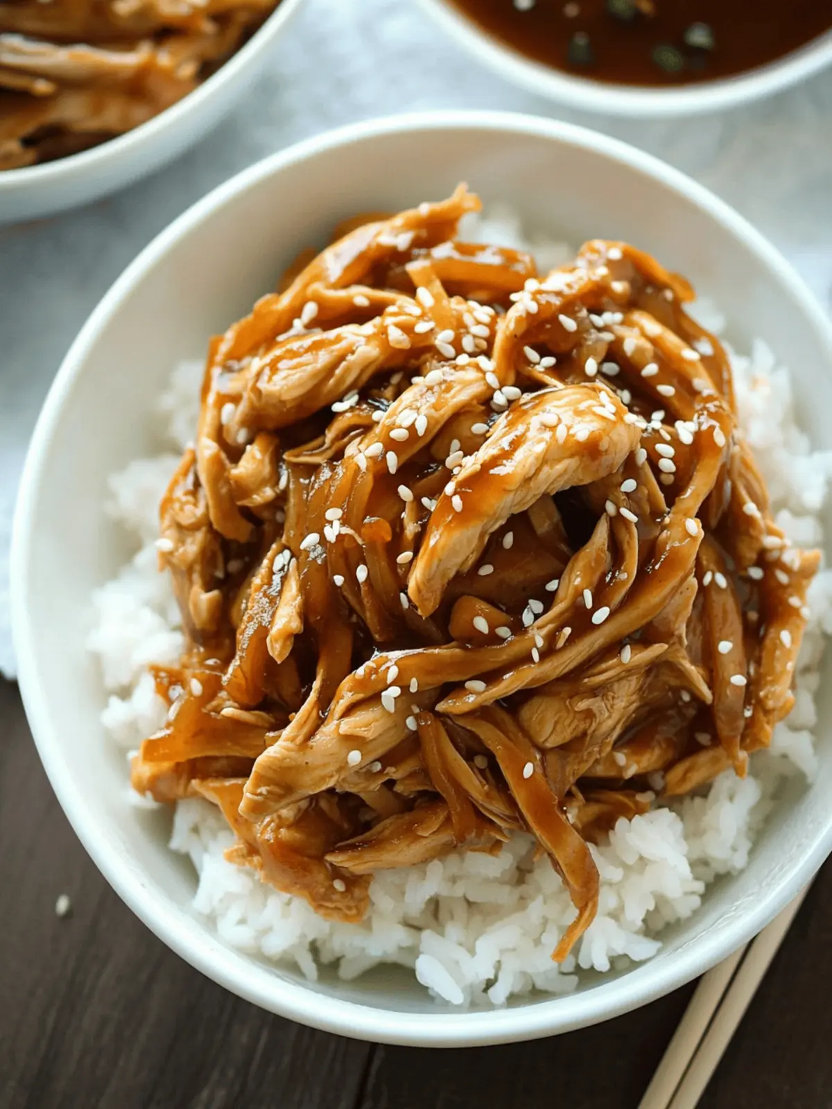 Crock Pot Teriyaki Chicken