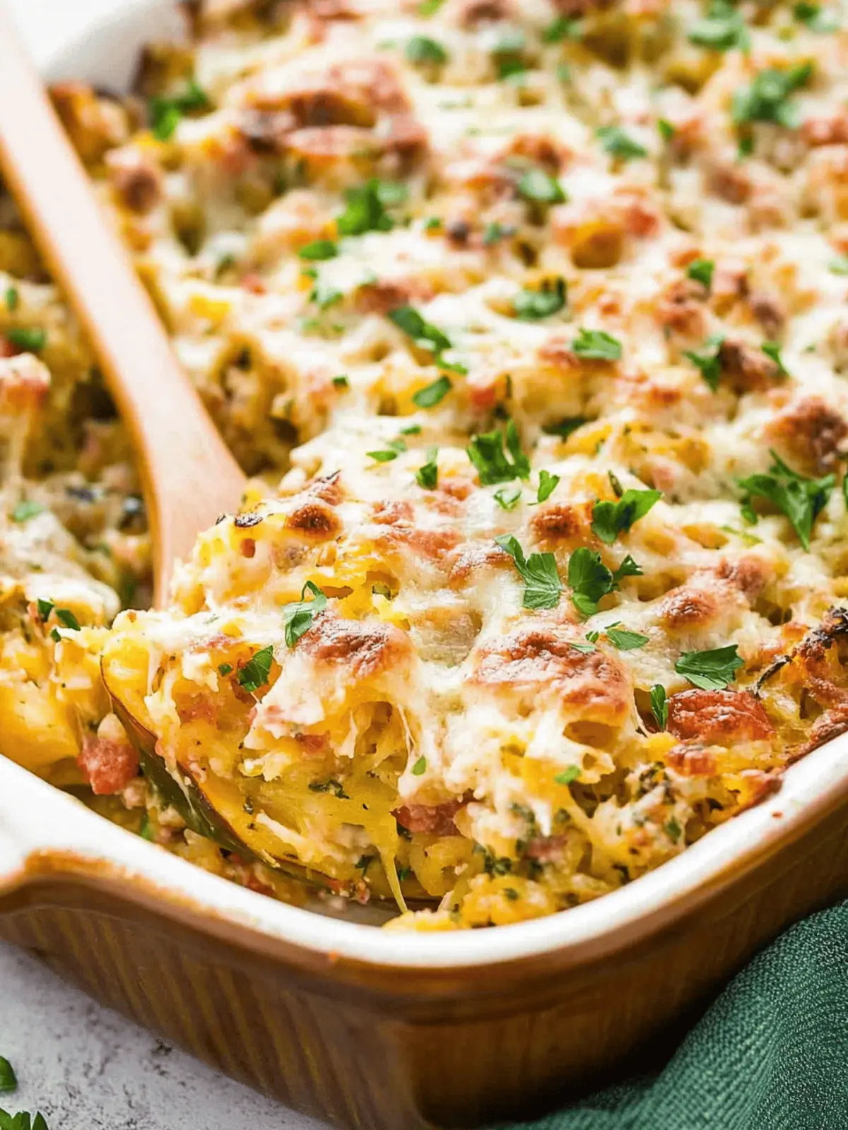 Spaghetti Squash Casserole