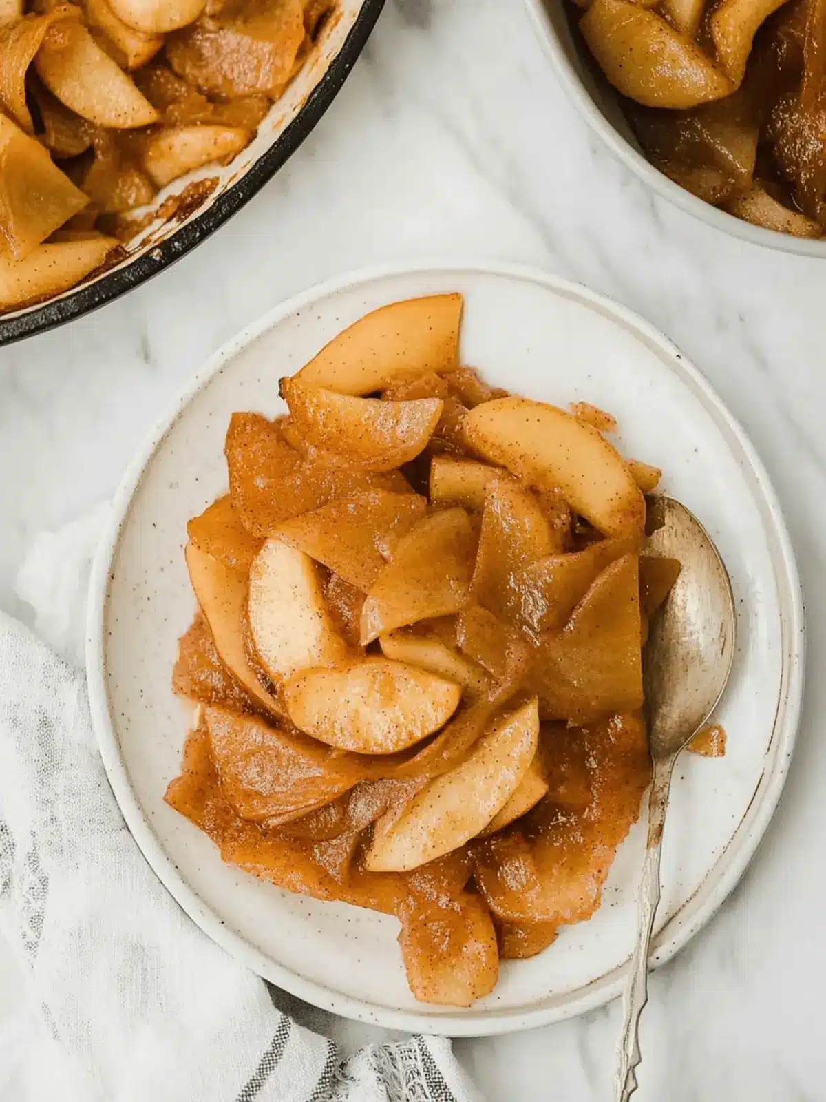 Cinnamon Baked Apple Slices
