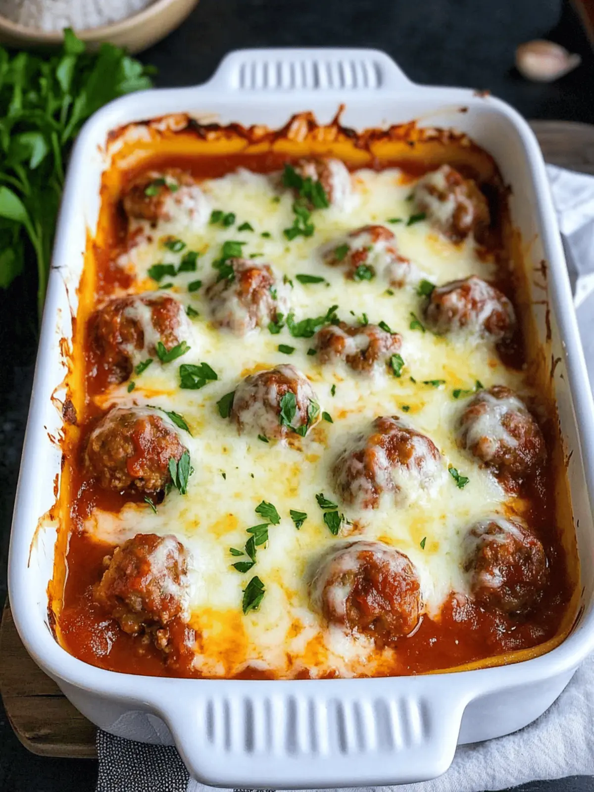 Delicious Spaghetti Squash Meatball Casserole Your Family Will Love