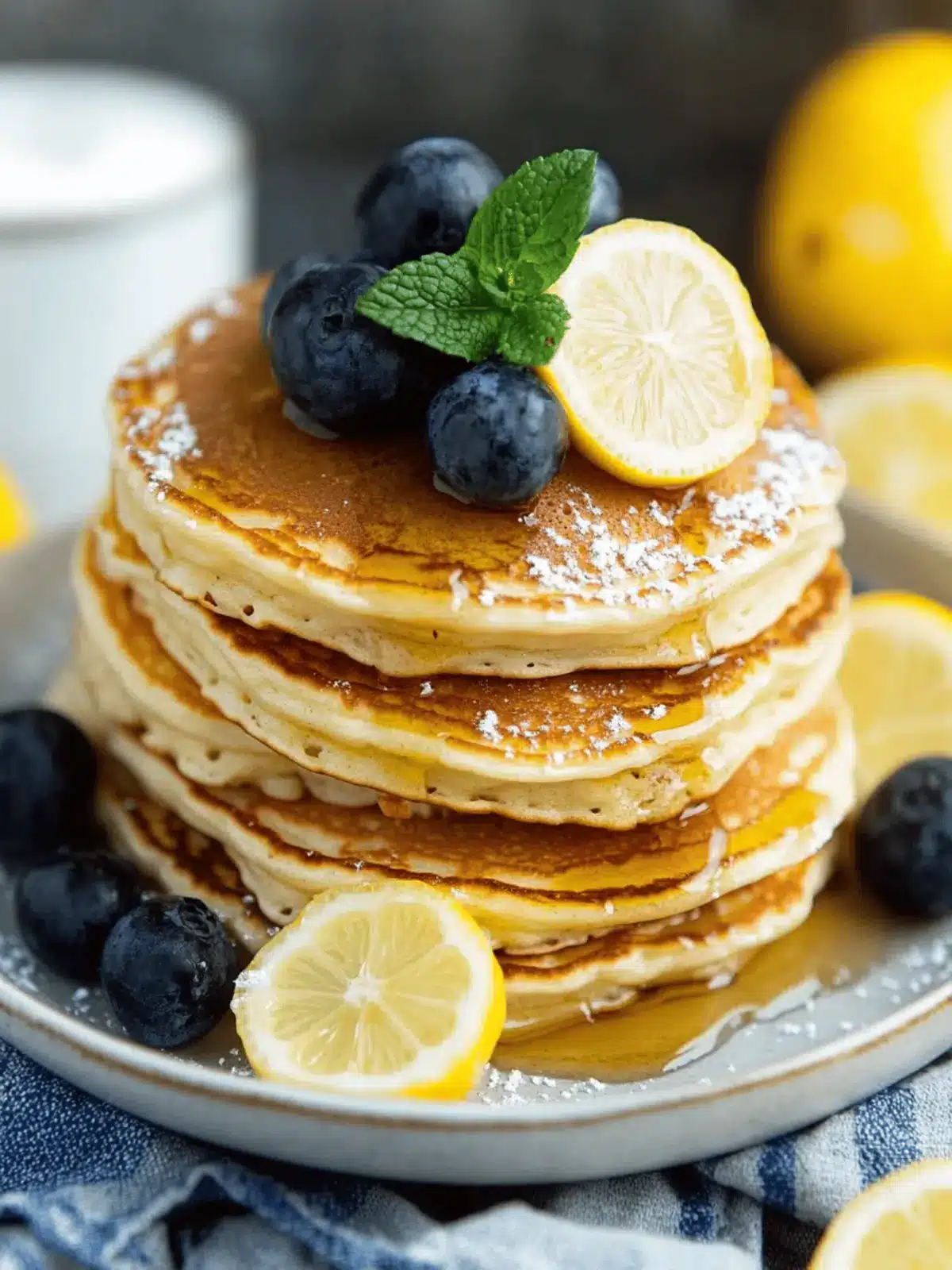 Lemon Ricotta Pancakes