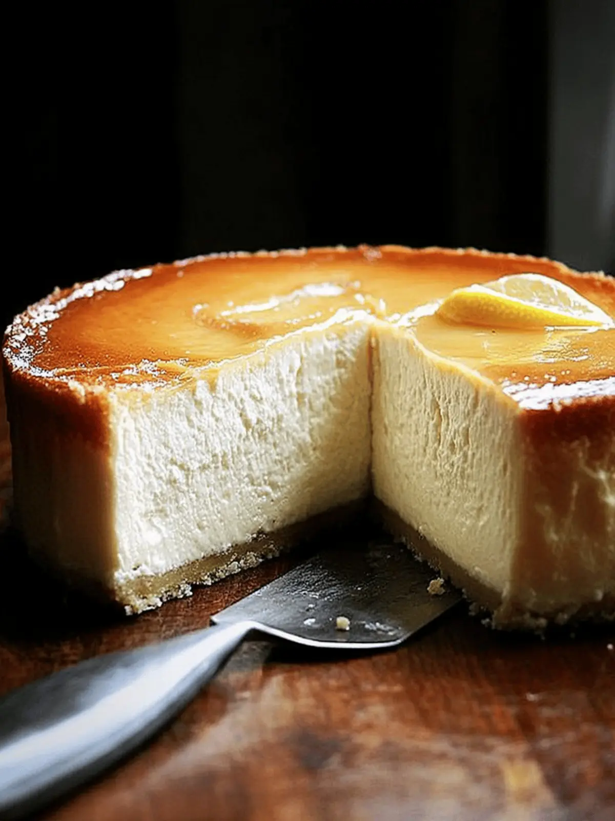 Lemon-Ricotta Cheesecake