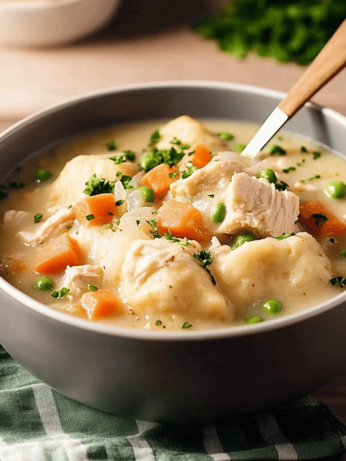 Slow Cooker Chicken and Dumplings