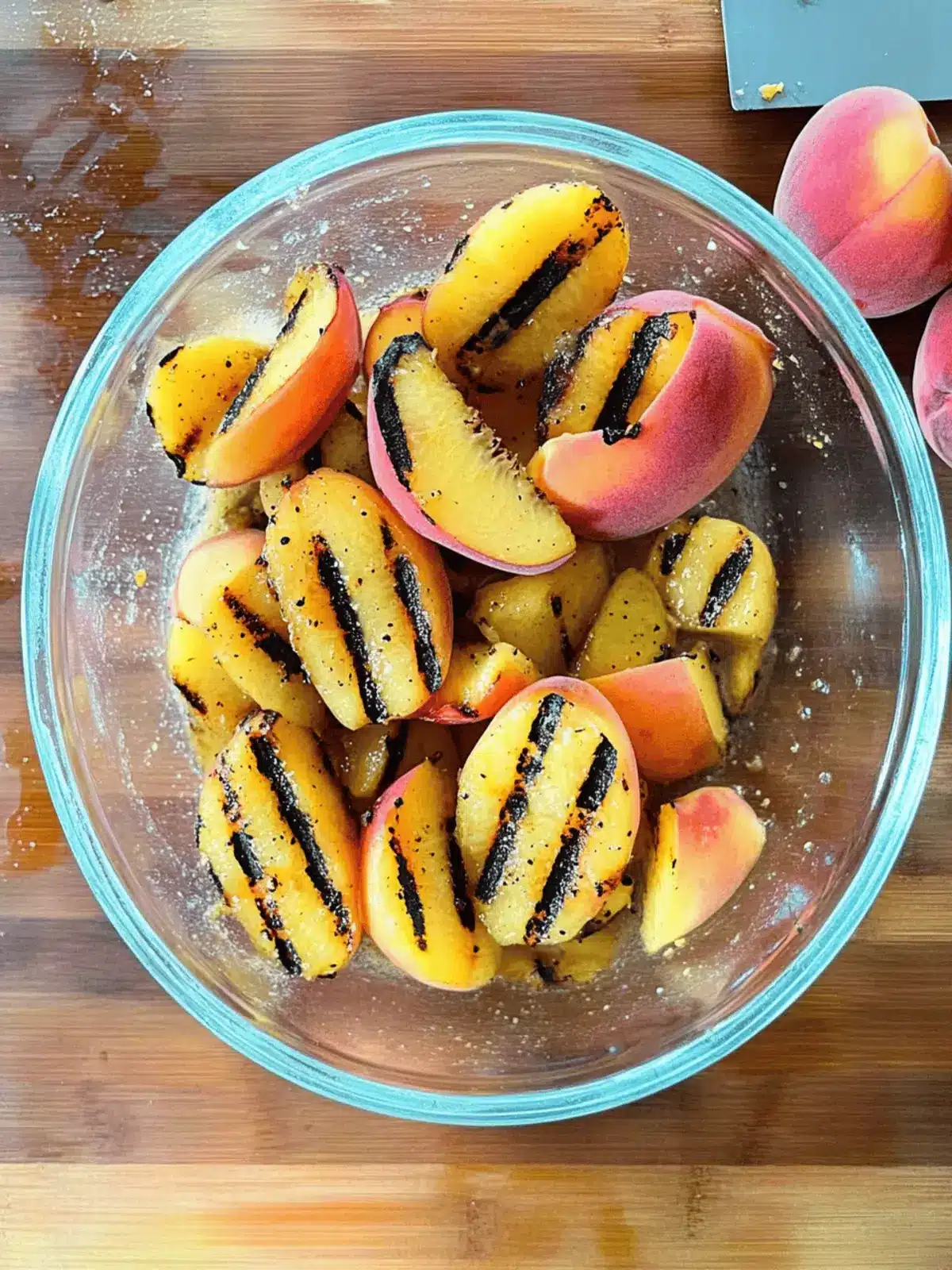 Grilled Peach Salsa