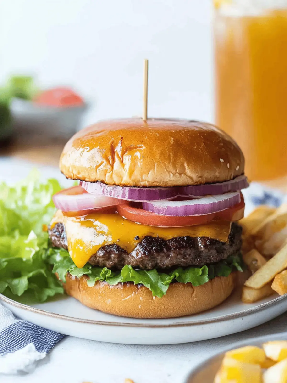 Classic Beef Burgers