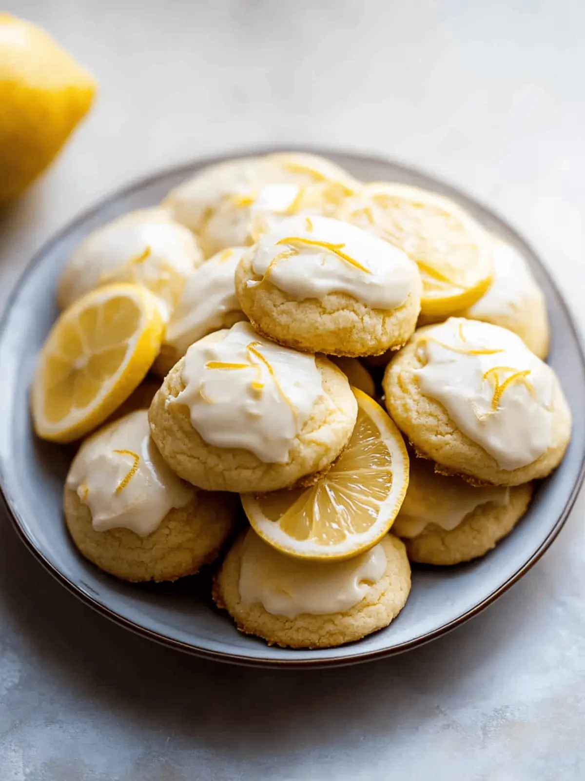 Lemon Ricotta Cookies