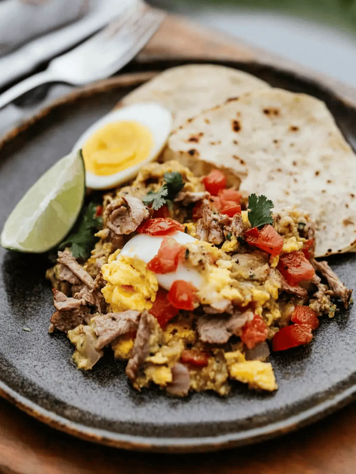 Machaca con Huevo (Machaca with Eggs)