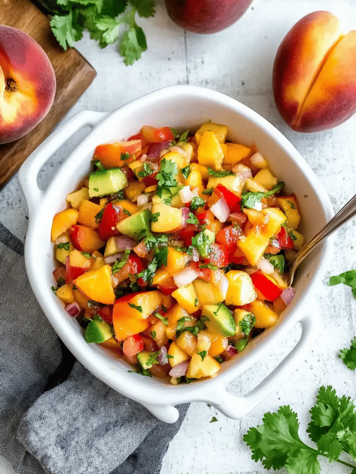 Fresh Peach Salsa Recipe That Brightens Up Your Summer Meals