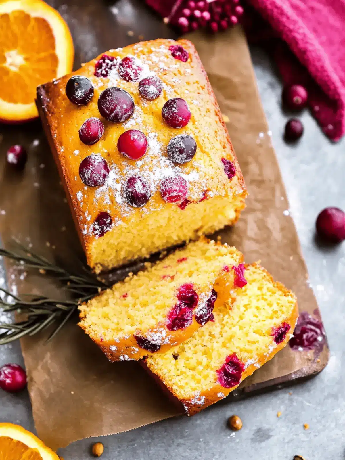 Cranberry Orange Bread