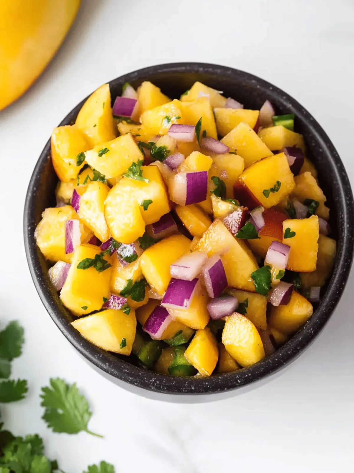 Peach Mango Salsa: Your Summer Fiesta's Flavor Boost!