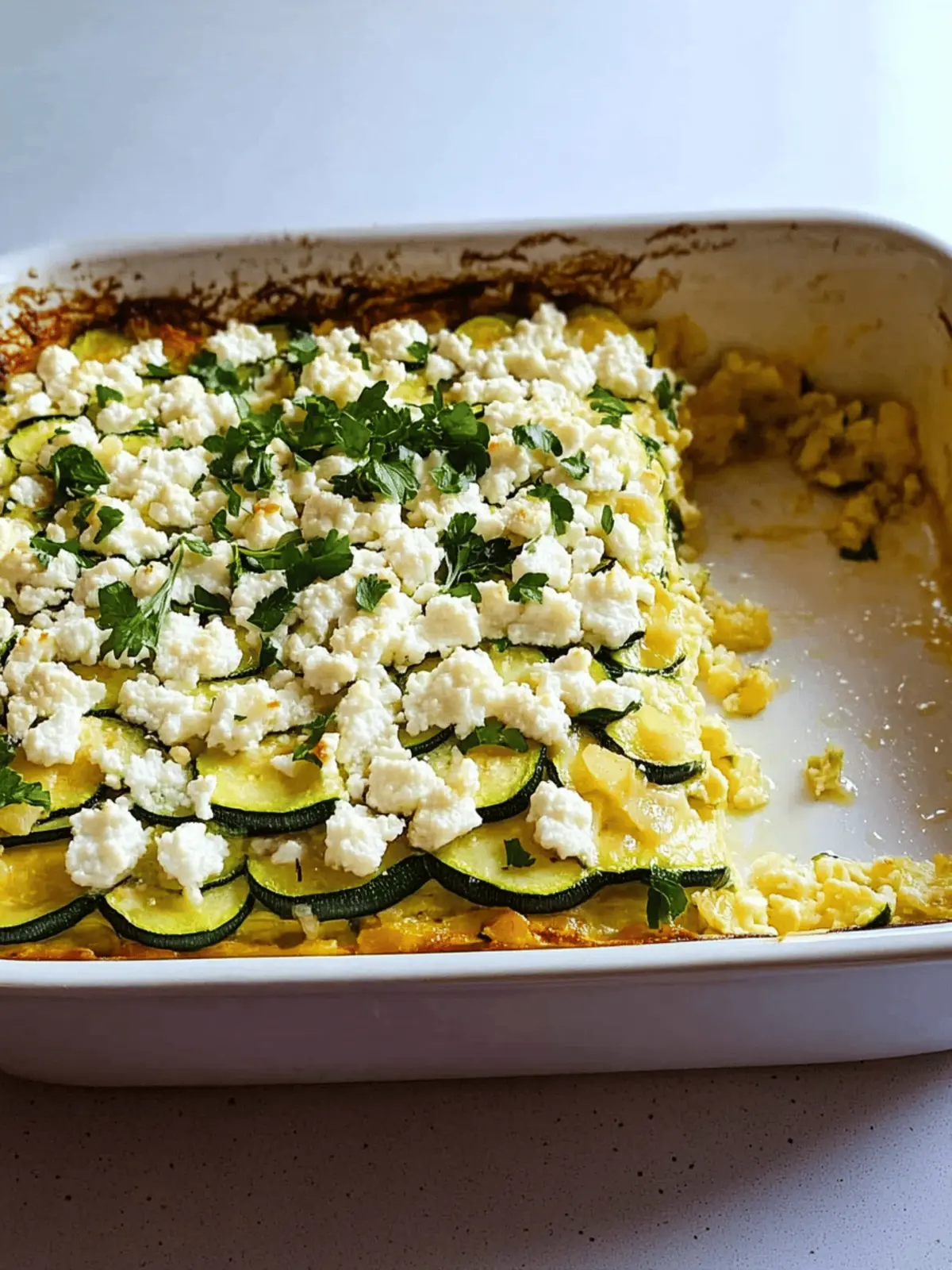 Delicious Layered Mediterranean Zucchini Casserole Recipe