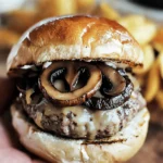 Mushroom Swiss Burger