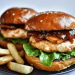 BBQ Chicken Burgers.