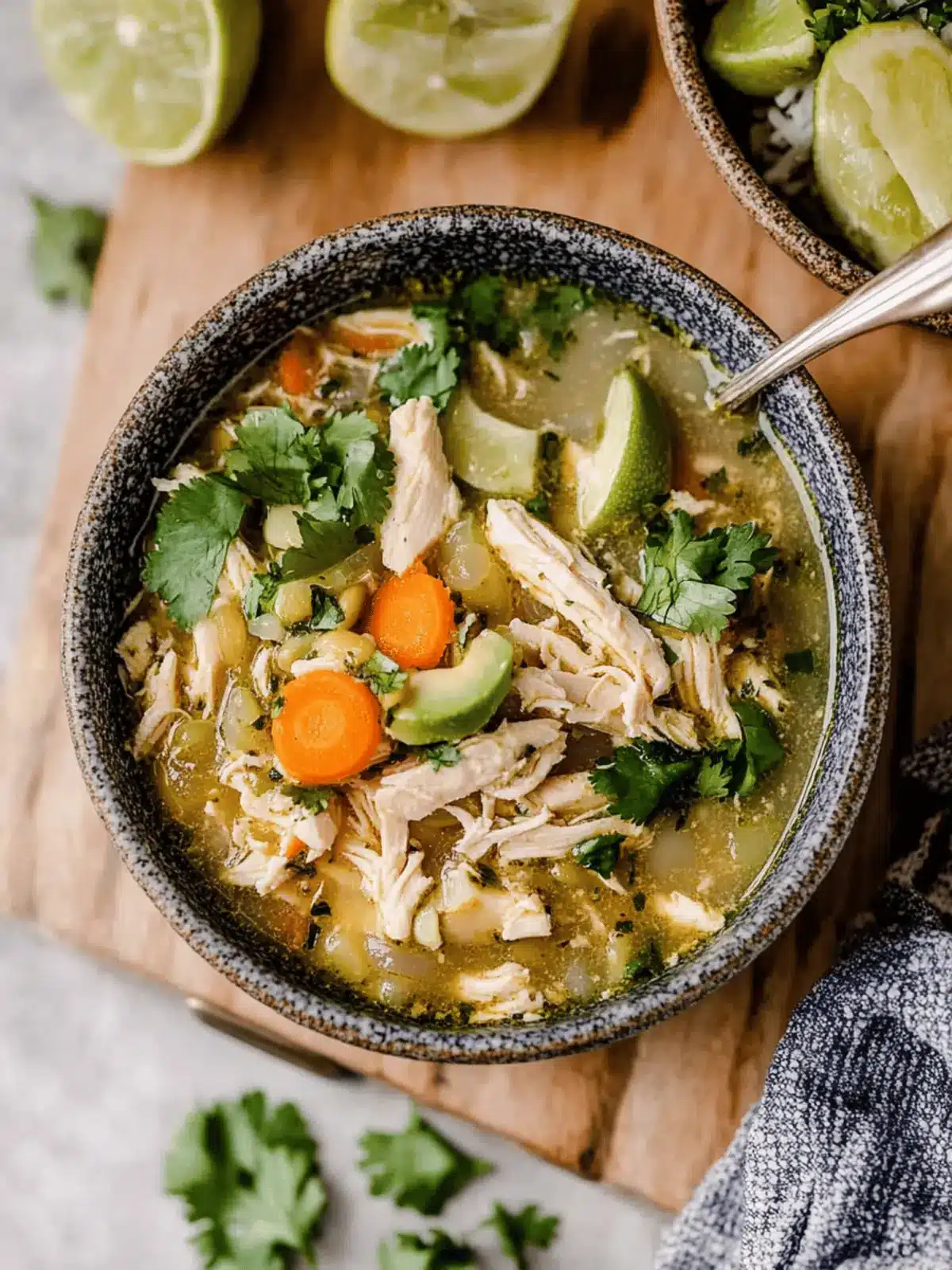 Slow Cooker White Chicken Chili (Dairy-Free)