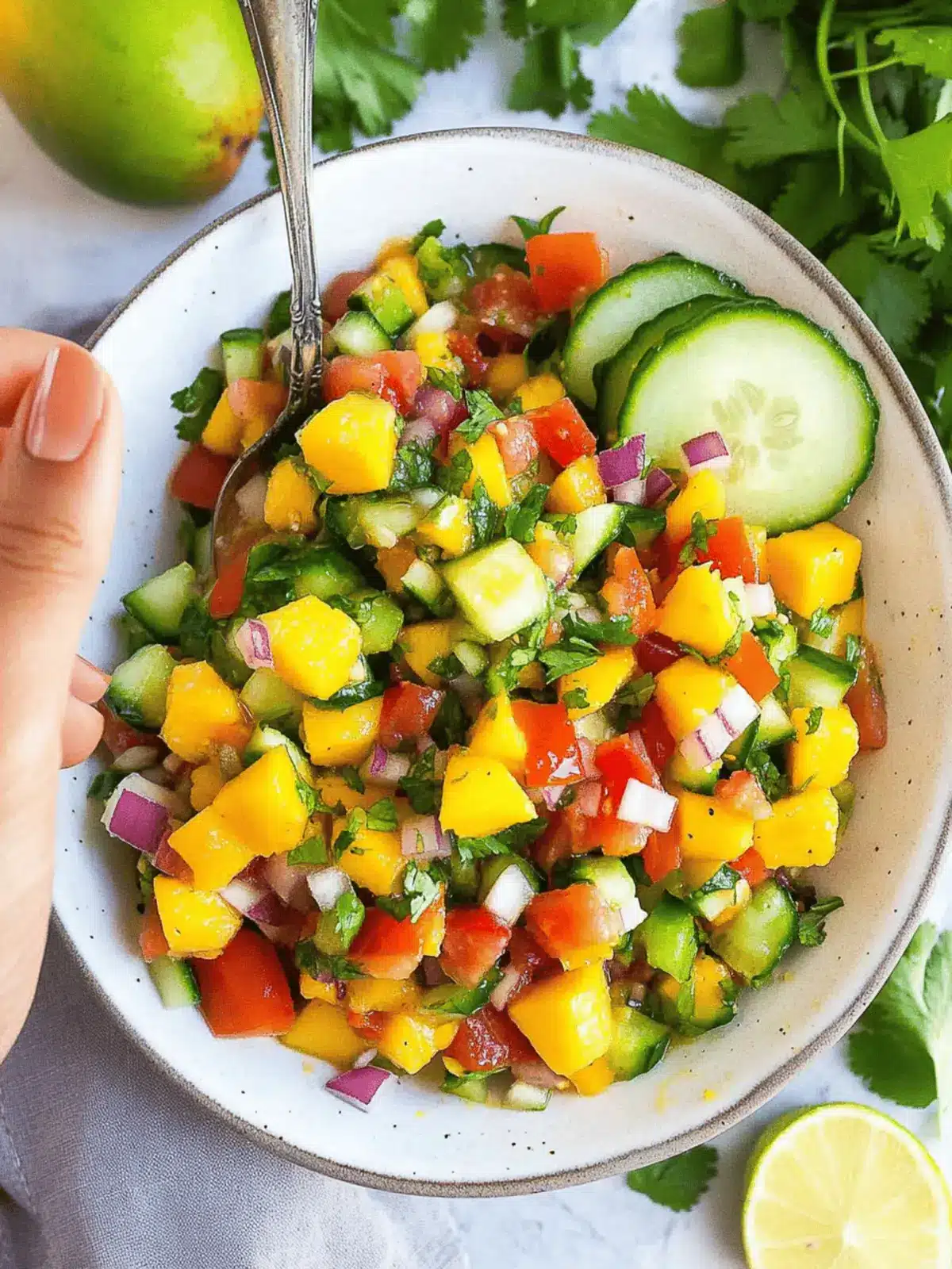 Cucumber Mango Salsa: A Fresh Twist for Summer Gatherings